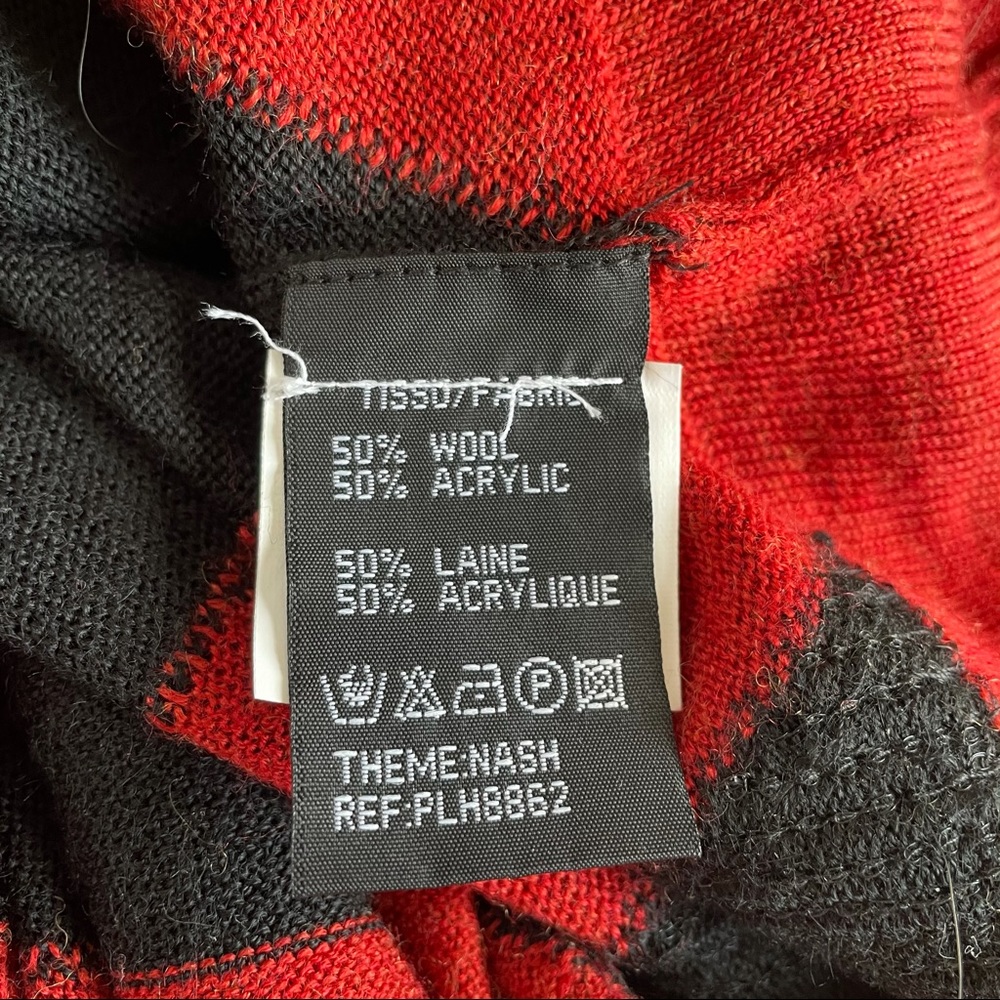 Lauran Vidal Red And Black (With Sequins) Sweater - image 4